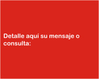  Detalle aqu� su mensaje o consulta 